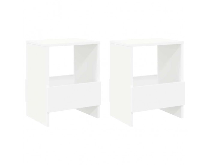 Sonata H Етажерка за списания 2 pcs Бяло 35 x 30 x 45 см