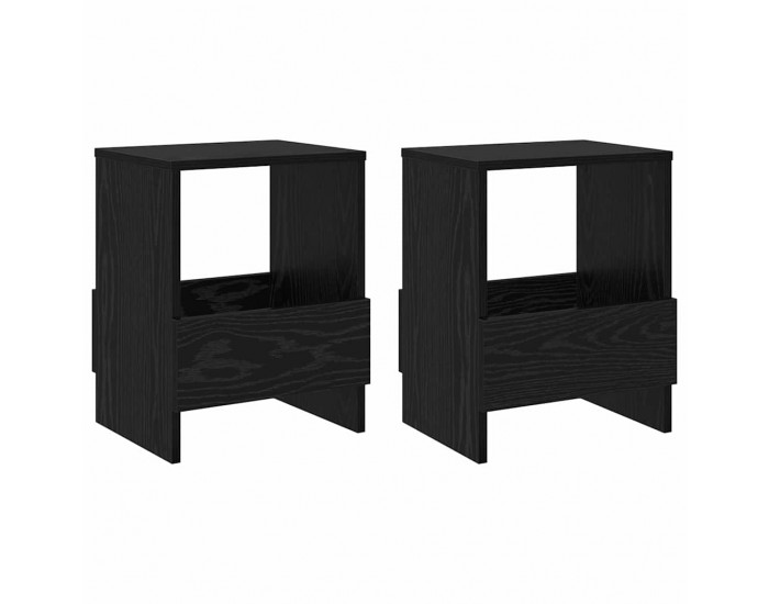 Sonata H Етажерка за списания 2 pcs Черния дъб 35 x 30 x 45 см