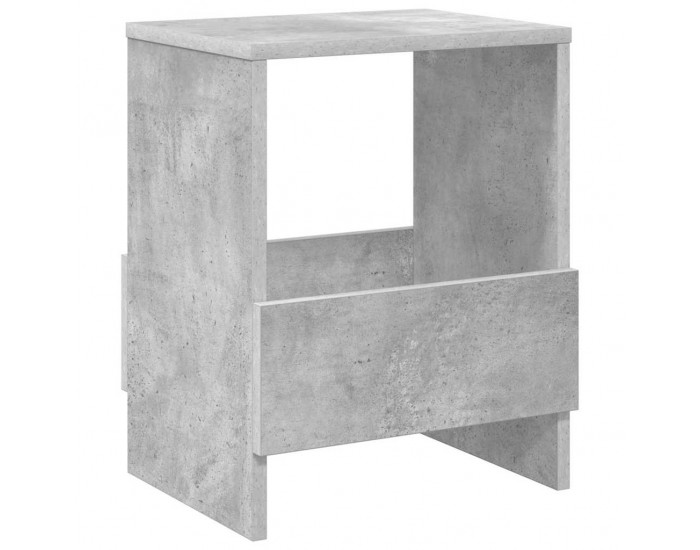 Sonata H Етажерка за списания 2 pcs Циментено сиво 35 x 30 x 45 см