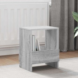 Sonata H Етажерка за списания 2 pcs Сив Сонома 35 x 30 x 45 см - Hol