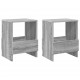 Sonata H Етажерка за списания 2 pcs Сив Сонома 35 x 30 x 45 см