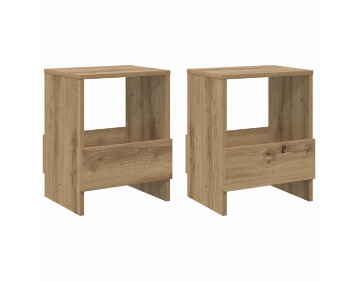 Sonata H Етажерка за списания 2 pcs Дъб 35 x 30 x 45 см