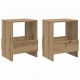 Sonata H Етажерка за списания 2 pcs Дъб 35 x 30 x 45 см