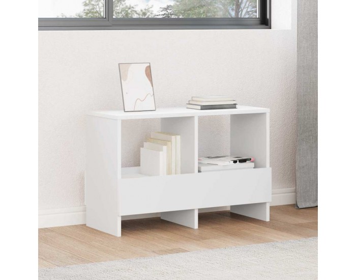 Sonata H Етажерка за списания Бяло 68,5 x 30 x 45 см
