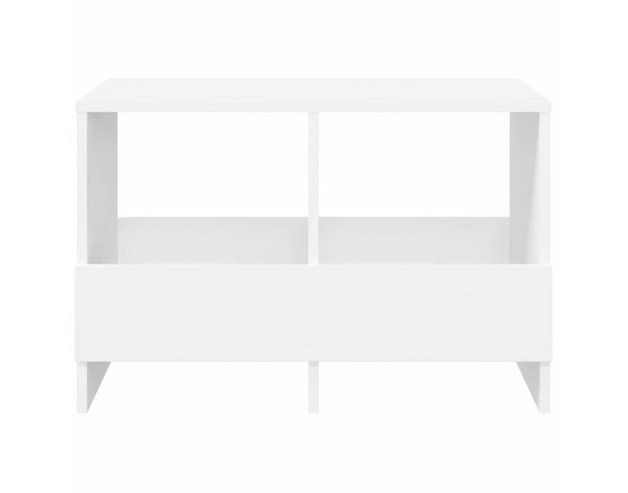 Sonata H Етажерка за списания Бяло 68,5 x 30 x 45 см