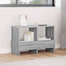 Sonata H Етажерка за списания Сив Сонома 68,5 x 30 x 45 см - Ștergătoare și suporturi pentru umbrele