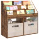 Sonata H Детска рафт за книги Старо дърво 72,5 x 29,5 x 69 см