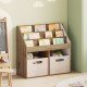 Sonata H Детска рафт за книги Дъб 72,5 x 29,5 x 69 см Инженерно дърво
