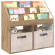 Sonata H Детска рафт за книги Дъб 72,5 x 29,5 x 69 см Инженерно дърво