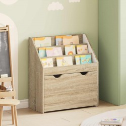 Sonata H Детска рафт за книги с чекмедже Сонома дъб 60 x 29,5 x 69 см - Hol