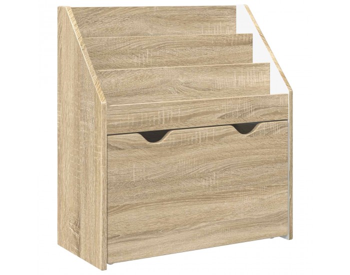 Sonata H Детска рафт за книги с чекмедже Сонома дъб 60 x 29,5 x 69 см