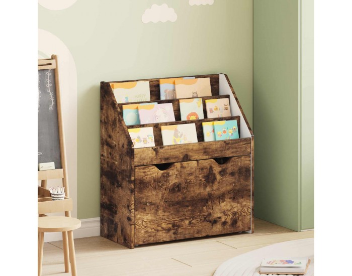 Sonata H Детска рафт за книги с чекмедже Димян дъб 60 x 29,5 x 69 см