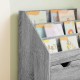 Sonata H Детска рафт за книги с чекмедже Сив Сонома 60 x 29,5 x 69 см