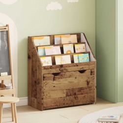 Sonata H Детска рафт за книги с чекмедже Старо дърво 60 x 29,5 x 69 см - Hol
