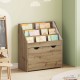 Sonata H Детска рафт за книги Дъб 60 x 29,5 x 69 см Инженерно дърво