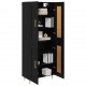 Sonata Bufet Stejar Negru 69,5 x 34 x 180 cm Lemn prelucrat