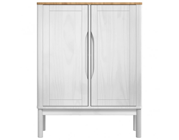 Sonata H Служебен шкаф FLORO Бяло 70 x 30 x 70,5 см Солиден бор