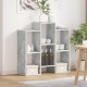 Sonata H Служебен шкаф Циментено сиво 90 x 30 x 90 cm
