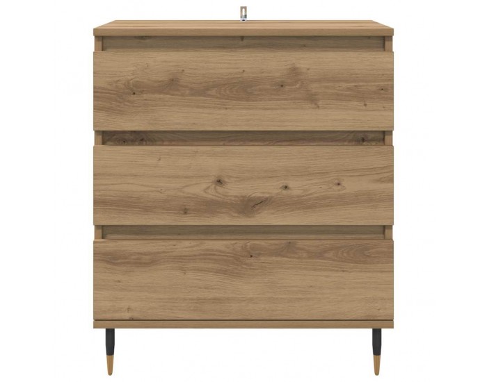 Sonata H Служебен шкаф с чекмедже Дъб 60 x 35 x 70 cm Инженерно дърво