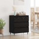 Sonata Bufet Stejar Negru 60 x 35 x 70 cm Lemn prelucrat