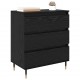 Sonata Bufet Stejar Negru 60 x 35 x 70 cm Lemn prelucrat