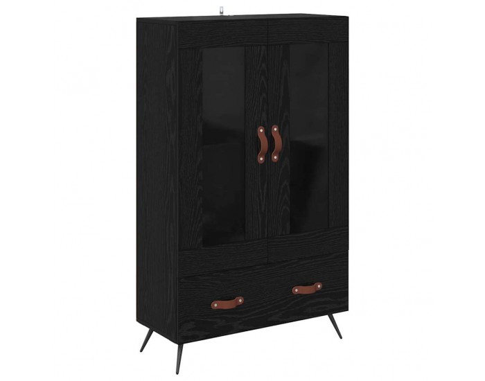 Sonata H Висок шкаф с чекмедже Черния дъб 69,5 x 31 x 115 см
