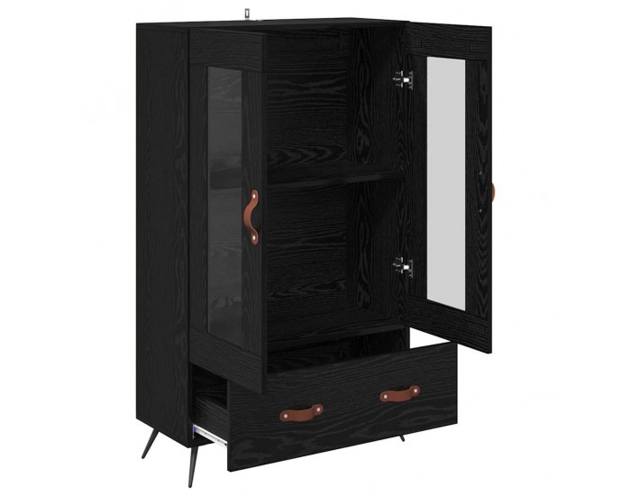 Sonata H Висок шкаф с чекмедже Черния дъб 69,5 x 31 x 115 см