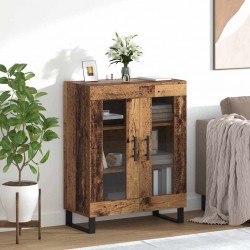 Sonata H Служебен шкаф Старо дърво 69,5 x 34 x 90 см Инженерно дърво - Corpuri, vitrine, biblioteci modulare