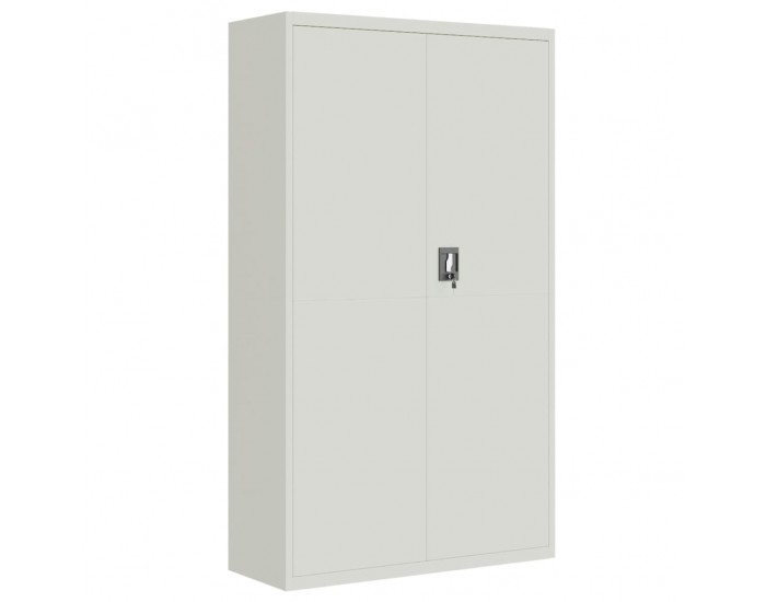 Sonata H Шкаф за папки светлосив 105x40x180 см стомана