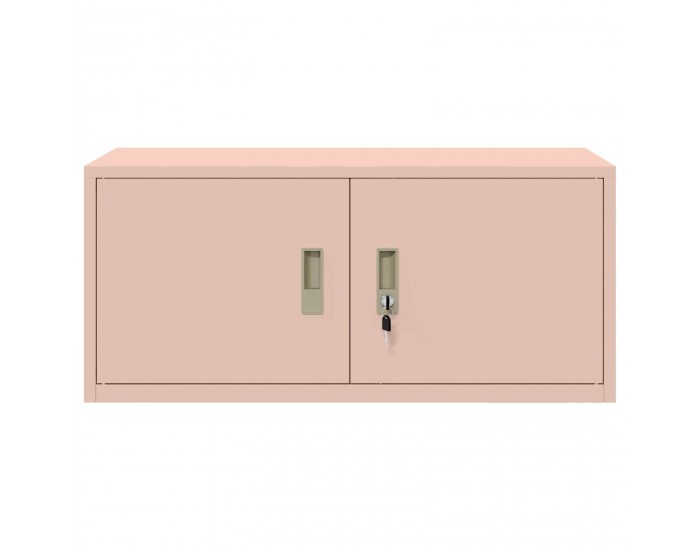 Sonata H Шкаф за съхранение Розово 90 x 40 x 40 см Стомана