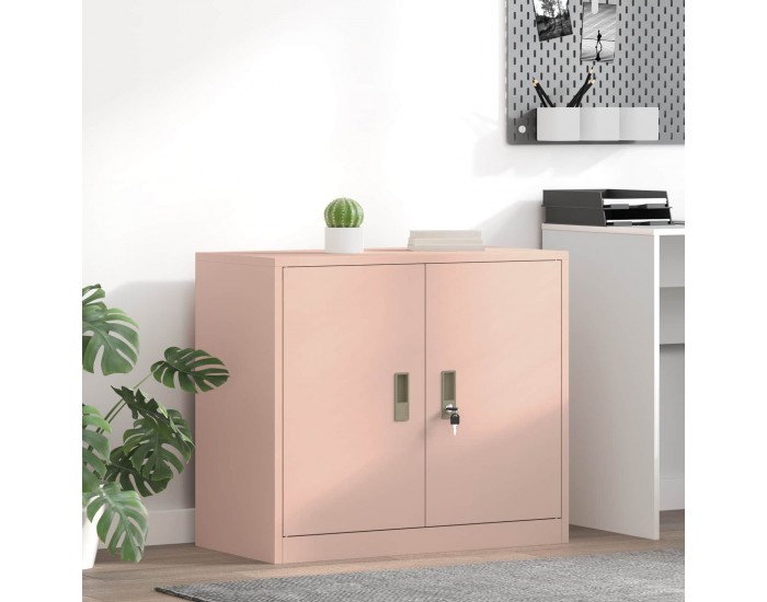Sonata H Шкаф за съхранение Розово 80 x 40 x 70 см Стомана