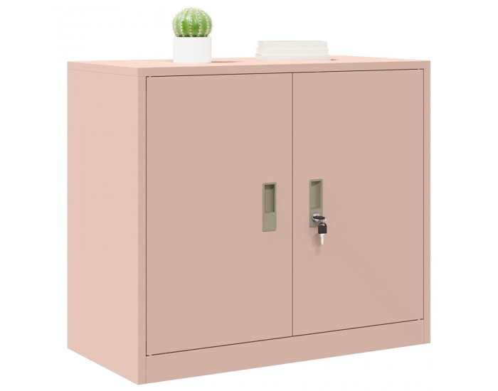 Sonata H Шкаф за съхранение Розово 80 x 40 x 70 см Стомана