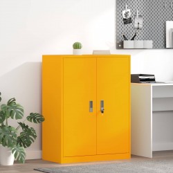 Sonata H Шкаф за съхранение Горчично жълто 80 x 40 x 105 см Стомана - Corpuri, vitrine, biblioteci modulare