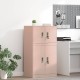 Sonata H Шкаф за съхранение Розово 60 x 40 x 40 см Стомана