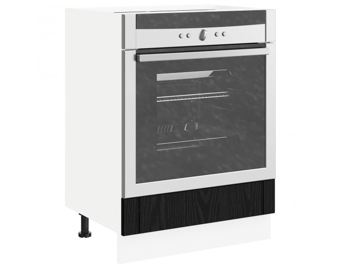 Sonata H Кухненски шкаф Черния дъб 60 x 46 x 81,5 см Инженерно дърво