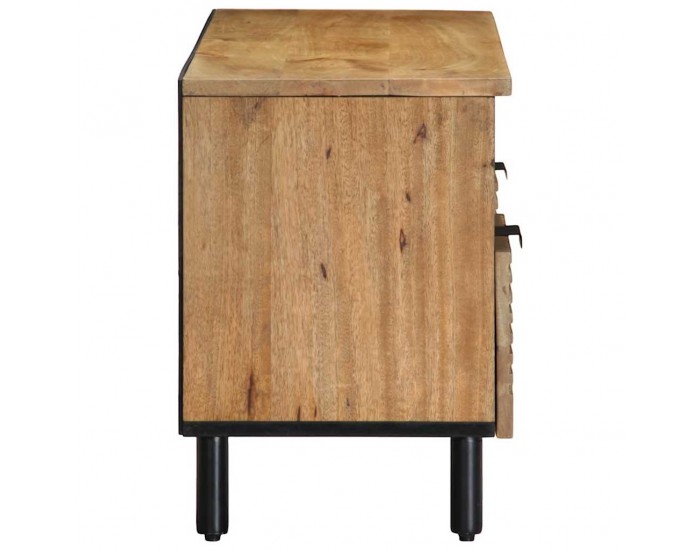 Sonata H TV шкаф кафяв 100x33x46 cm масивна дървесина манго