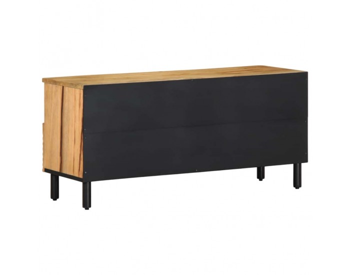 Sonata H TV шкаф кафяв 100x33x46 cm масивна дървесина манго