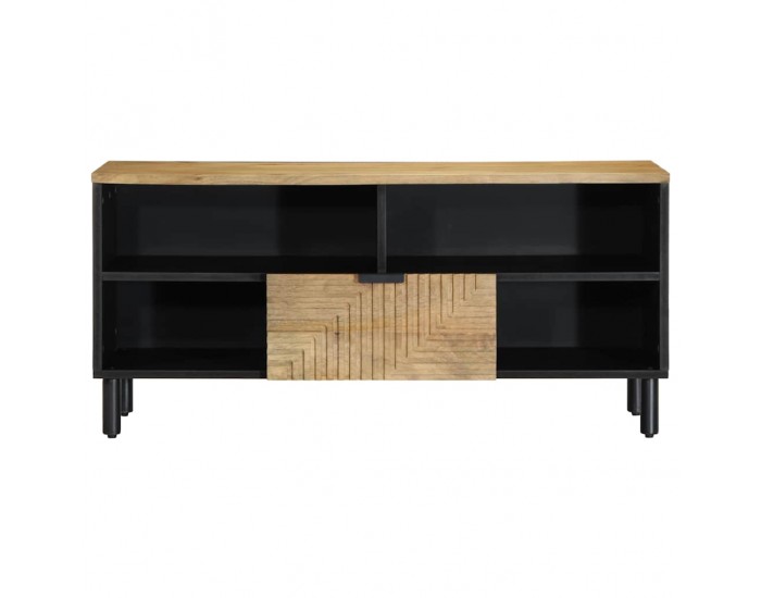 Sonata H TV шкаф кафяв 100x33x46 cm масивна дървесина манго