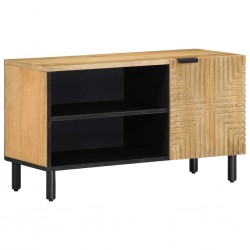 Sonata H TV шкаф кафяв 80x31,5x46 cm масивна дървесина манго - Comode TV