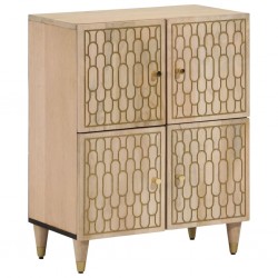 Sonata H Страничен шкаф 60x33x75 см манго масивно дърво - Corpuri, vitrine, biblioteci modulare