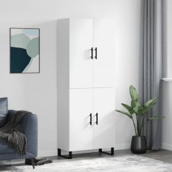 Sonata Dulap înalt, alb, 69,5x34x180 cm, lemn compozit
