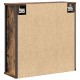 Sonata H Стенен шкаф за баня с огледало опушен дъб 60x21x60 cm