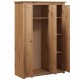 Sonata H Гардероб с 3 врати, 118x50x171,5 см, бор, Panama Range