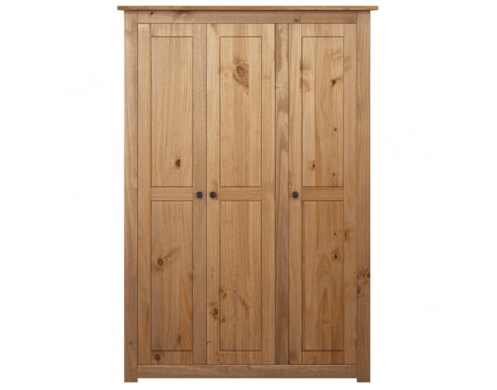 Sonata H Гардероб с 3 врати, 118x50x171,5 см, бор, Panama Range