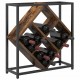Sonata H Винен рафт Опушен дъб 51 x 18 x 52.5 см Инженерно дърво