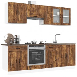 Sonata H Комплект кухненски шкафове от 8 части Kalmar, инженерно дърво - Bucătării modulare