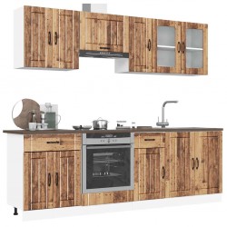Sonata H Комплект кухненски шкафове от 8 части Kalmar, инженерно дърво - Bucătării modulare