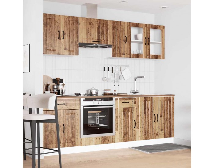 Sonata H Комплект кухненски шкафове от 8 части Kalmar, инженерно дърво