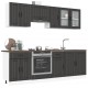 Sonata H Комплект кухненски шкафове от 8 части Kalmar, инженерно дърво
