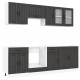 Sonata H Комплект кухненски шкафове от 8 части Kalmar, инженерно дърво